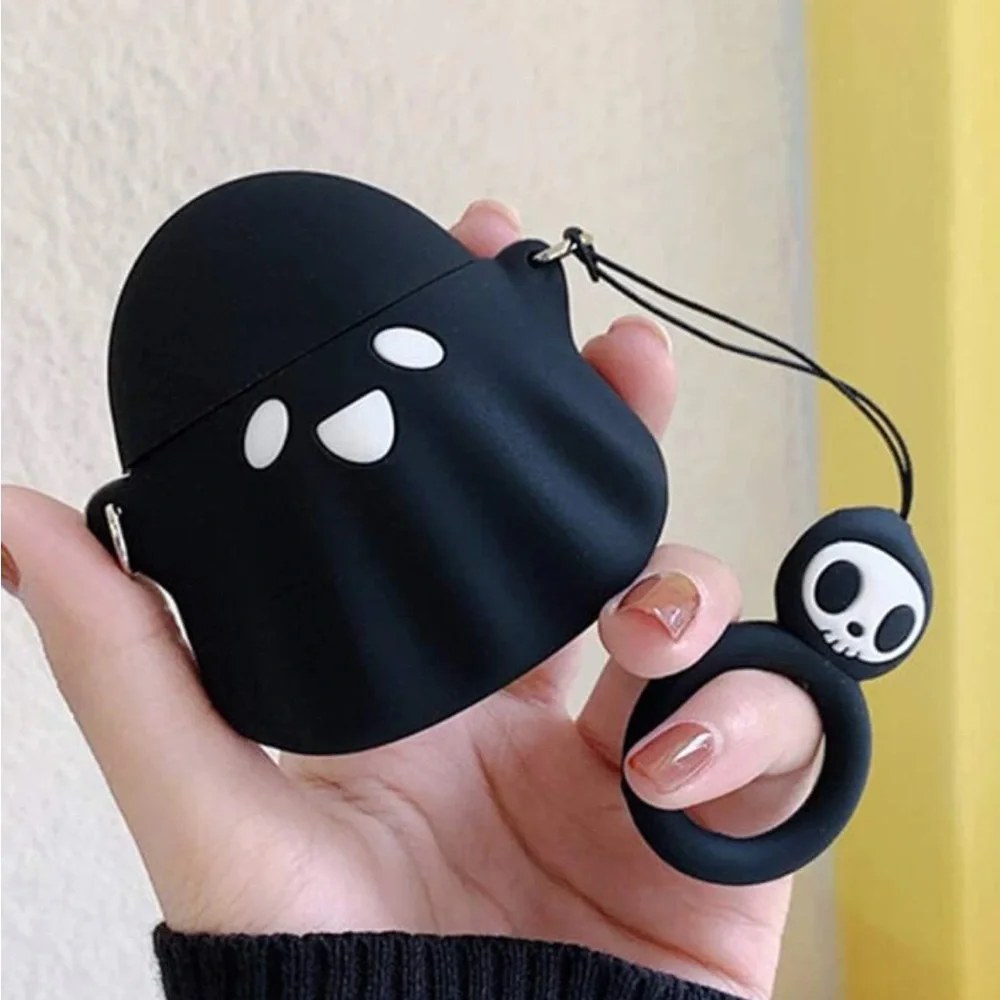 Spooky Ghost AirPods Case - Picture 2 of 4